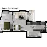 The Loft - Parking - Washer&dryer - Port View - Balcony Apartment *