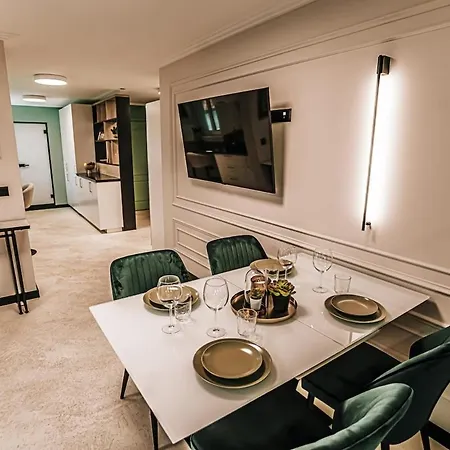 The Loft - Parking - Washer&dryer - Port View - Balcony Daire Burgaz